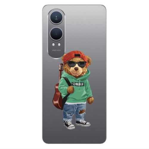 Oneplus Nord Ce 4 lite Summer Tedy Transparent Silicone TPU Θήκη