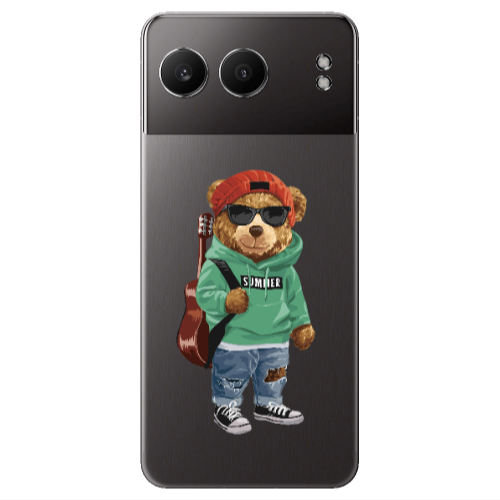 Oneplus Nord 4 Summer Tedy Transparent Silicone TPU Θήκη