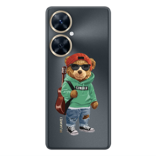 Huawei Nova 11i Summer Tedy Transparent Silicone TPU Θήκη