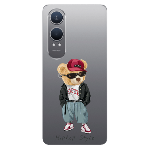 Oneplus Nord Ce 4 lite Hip hop style Transparent Silicone TPU Θήκη