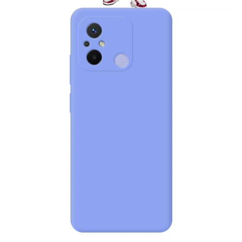 Xiaomi Redmi 12C Hip hop style Light Purple Colored Silicone TPU Θήκη