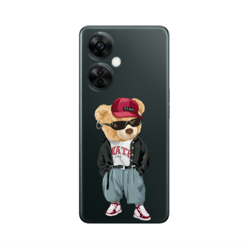 Oneplus Nord CE 3 Lite 5G Hip hop style Transparent Silicone TPU Θήκη