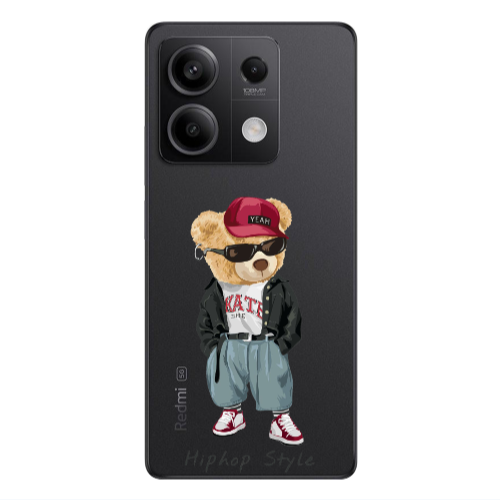 Xiaomi Redmi Note 13Pro 5G Hip hop style Transparent Silicone TPU Θήκη