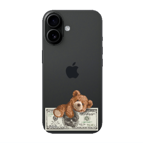 Apple Iphone 16 plus Money Style Transparent Silicone TPU Θήκη