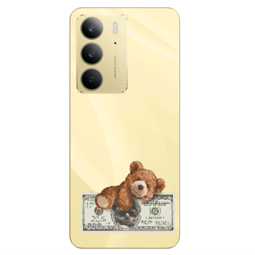 Realme C 75 Money Style Transparent Silicone TPU Θήκη