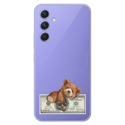 Samsung A56 Money Style Transparent Silicone TPU Θήκη