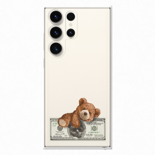 Samsung S25 Ultra Money Style Transparent Silicone TPU Θήκη