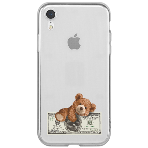 Apple iPhone Xr Money Style Transparent Silicone TPU Θήκη