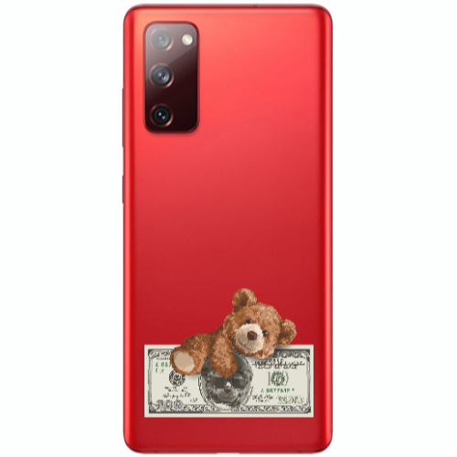 Samsung S20 FE Money Style Transparent Silicone TPU Θήκη
