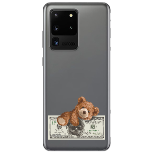 Samsung S20 Ultra Money Style Transparent Silicone TPU Θήκη