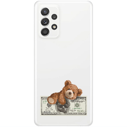 Samsung A53 Money Style Transparent Silicone TPU Θήκη