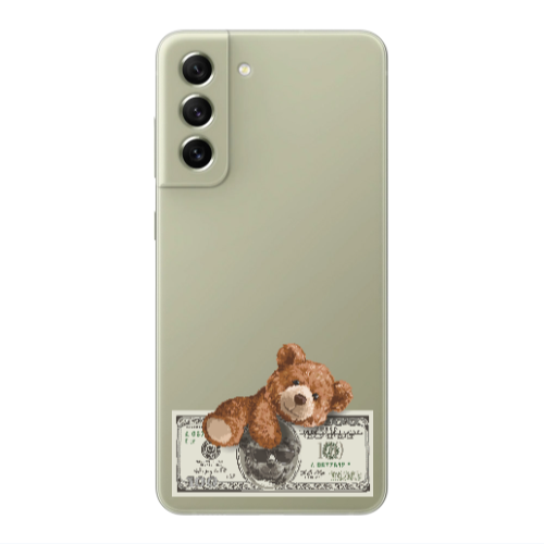 Samsung S22 Money Style Transparent Silicone TPU Θήκη