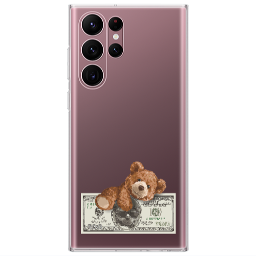 Samsung S22 Ultra Money Style Transparent Silicone TPU Θήκη