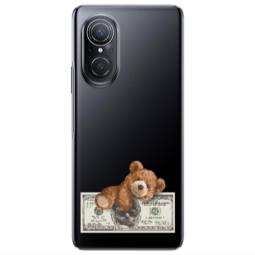 Huawei Nova 9 SE Money Style Transparent Silicone TPU Θήκη