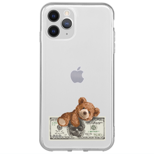 Apple iPhone 13 Pro Money Style Transparent Silicone TPU Θήκη