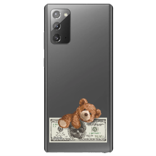 Samsung Note 20 Money Style Transparent Silicone TPU Θήκη