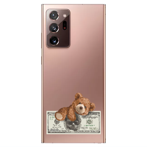 Samsung Note 20 Ultra Money Style Transparent Silicone TPU Θήκη