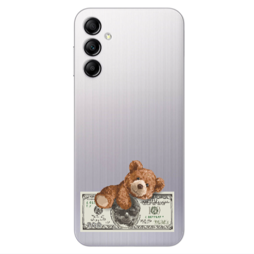 Samsung A24 Money Style Transparent Silicone TPU Θήκη