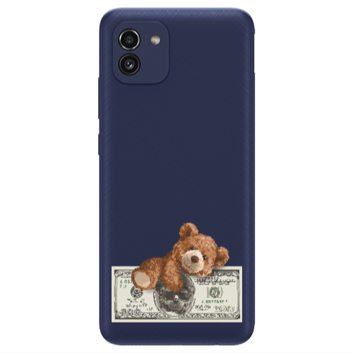 Samsung A03 Money Style Transparent Silicone TPU Θήκη
