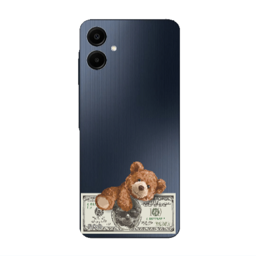 Samsung A06 Money Style Transparent Silicone TPU Θήκη