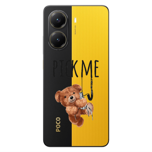 Xiaomi Poco X7 Pro Pick me Transparent Silicone TPU Θήκη