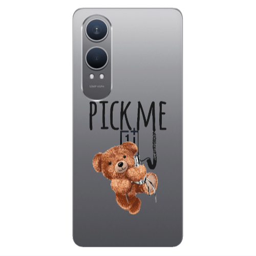 Oneplus Nord Ce 4 lite Pick me Transparent Silicone TPU Θήκη