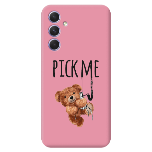 Samsung A36 Pick me Pink Colored Silicone TPU Θήκη