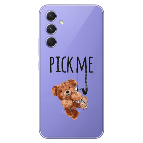 Samsung A56 Pick me Transparent Silicone TPU Θήκη
