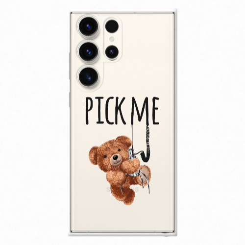 Samsung S25 Ultra Pick me Transparent Silicone TPU Θήκη