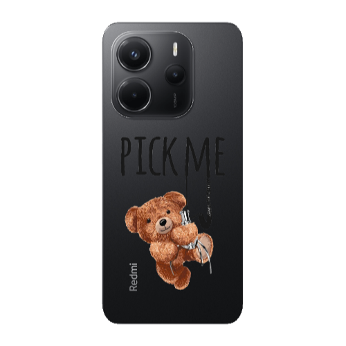 Xiaomi Redmi Note 14 Pick me Transparent Silicone TPU Θήκη