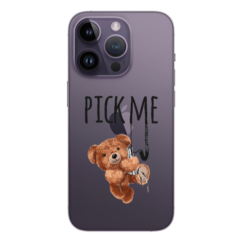 Apple iPhone 14 Pro  Pick me Transparent Silicone TPU Θήκη