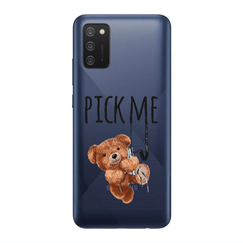 Samsung A03S Pick me Transparent Silicone TPU Θήκη