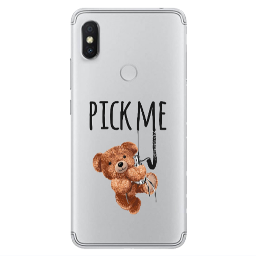 Xiaomi Redmi S2 Pick me Transparent Silicone TPU Θήκη
