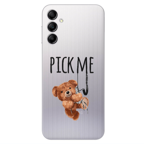 Samsung A24 Pick me Transparent Silicone TPU Θήκη
