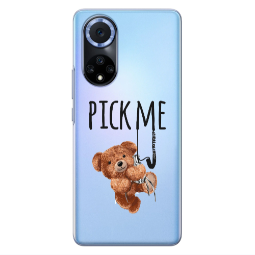 Huawei Nova 9 Pick me Transparent Silicone TPU Θήκη