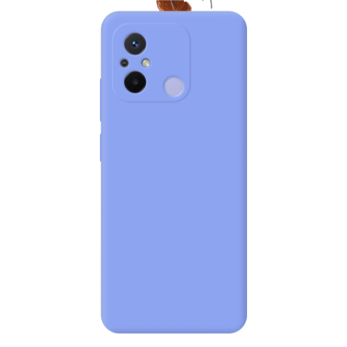Xiaomi Redmi 12C Pick me Light Purple Colored Silicone TPU Θήκη
