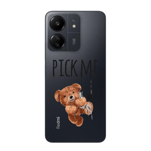 Xiaomi Redmi 13C Pick me Transparent Silicone TPU Θήκη
