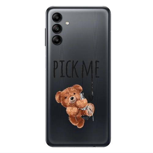 Samsung A13 5G Pick me Transparent Silicone TPU Θήκη