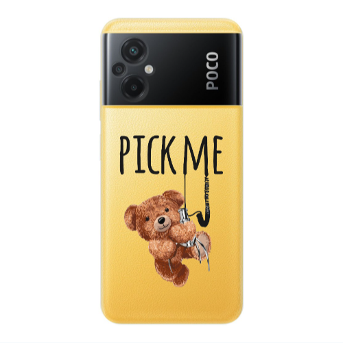 Xiaomi Poco M5 Pick me Transparent Silicone TPU Θήκη
