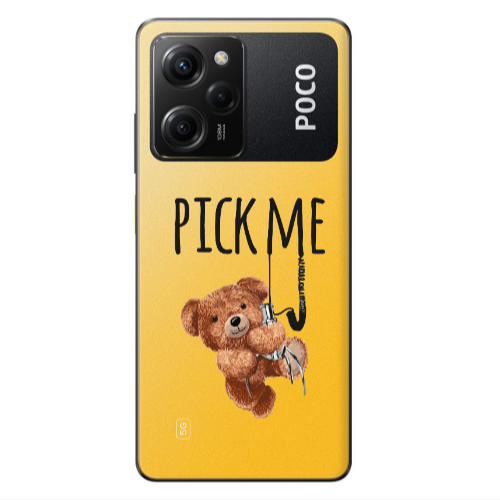 Xiaomi Poco X5 Pro Pick me Transparent Silicone TPU Θήκη