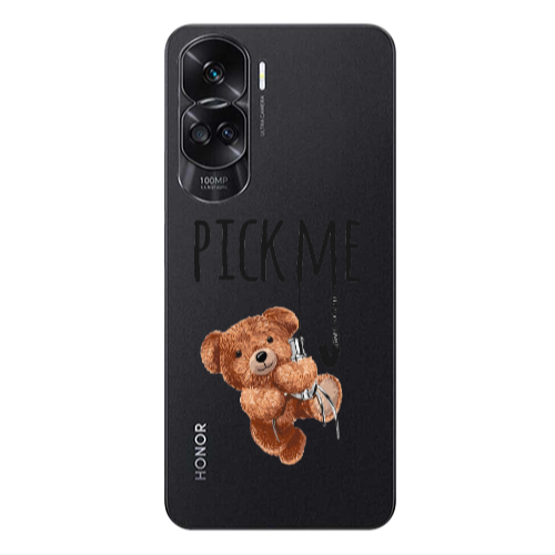 Honor 90 Lite 5G Pick me Transparent Silicone TPU Θήκη