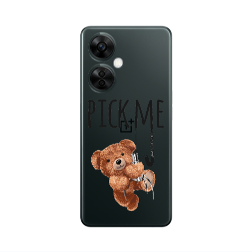Oneplus Nord CE 3 Lite 5G Pick me Transparent Silicone TPU Θήκη