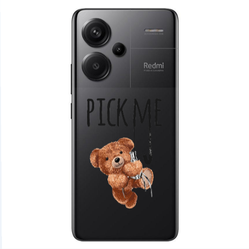 Xiaomi Redmi Note 13 Pro+ 5G  Pick me Transparent Silicone TPU Θήκη