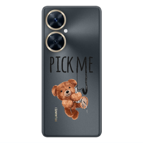 Huawei Nova 11i Pick me Transparent Silicone TPU Θήκη