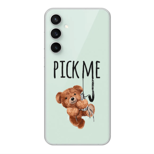 Samsung S24 Plus Pick me Transparent Silicone TPU Θήκη