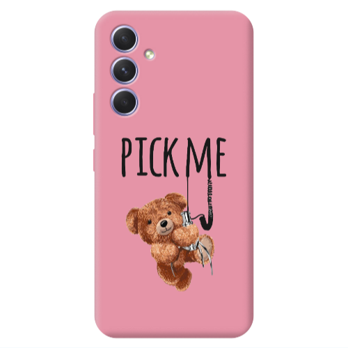 Samsung A35 Pick me Pink Colored Silicone TPU Θήκη