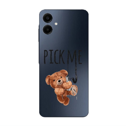 Samsung A06 Pick me Transparent Silicone TPU Θήκη