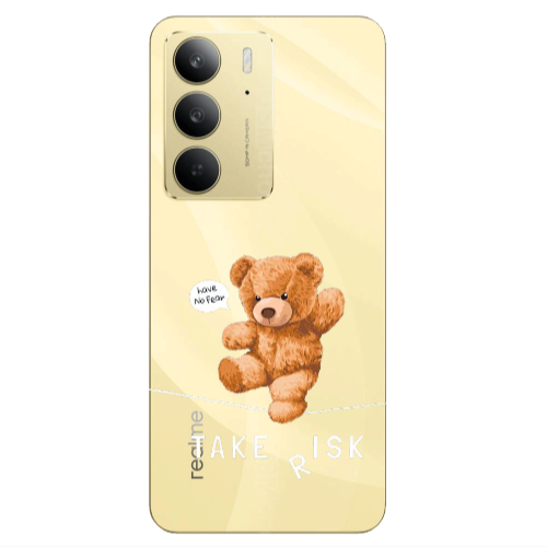 Realme C 75 Take risk Transparent Silicone TPU Θήκη