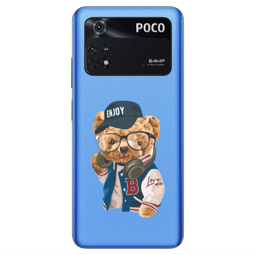 Xiaomi Poco M4 Pro 4G Enjoy Transparent Silicone TPU Θήκη