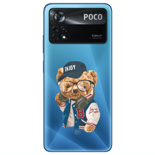 Xiaomi Poco X4 Pro Enjoy Transparent Silicone TPU Θήκη
